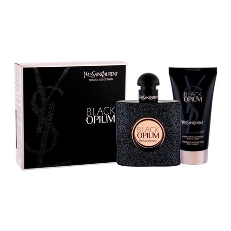 yves saint laurent black opium 50ml edp set